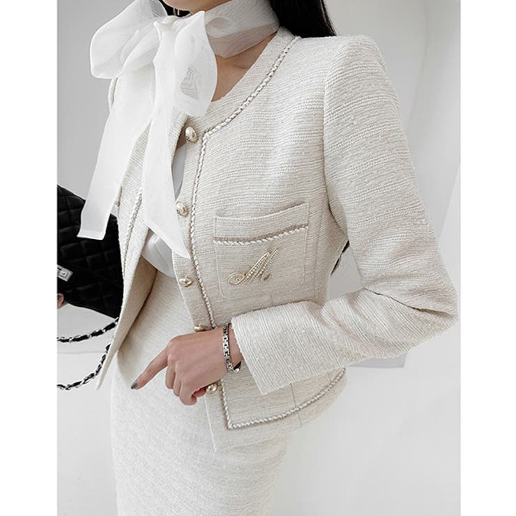 セットアップ レディース ツイード | KawaiCat | 詳細画像5 