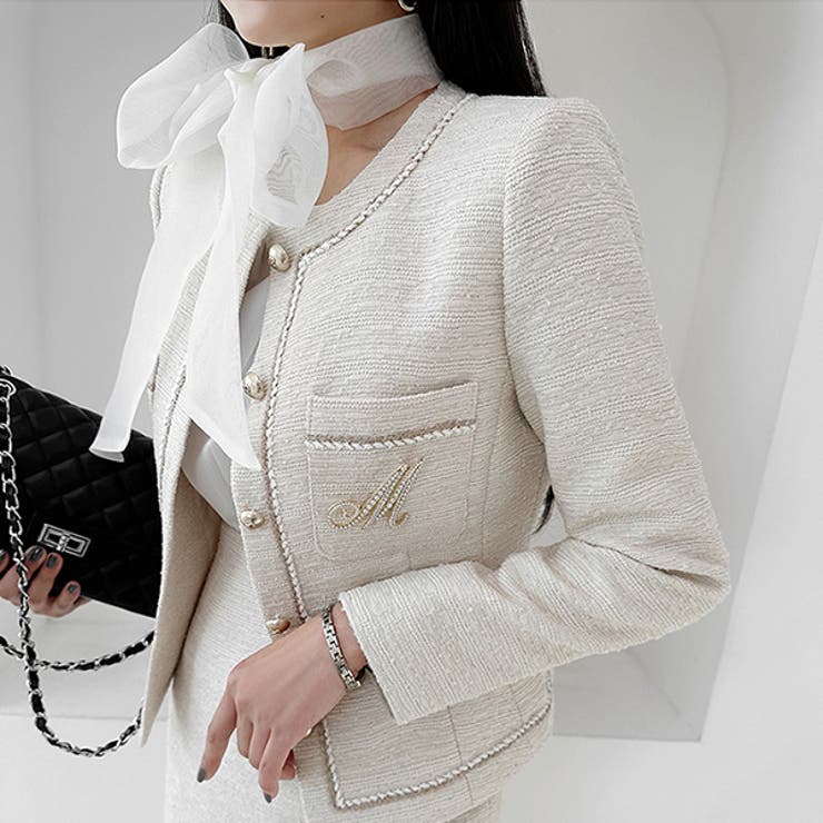 セットアップ レディース ツイード | KawaiCat | 詳細画像11 