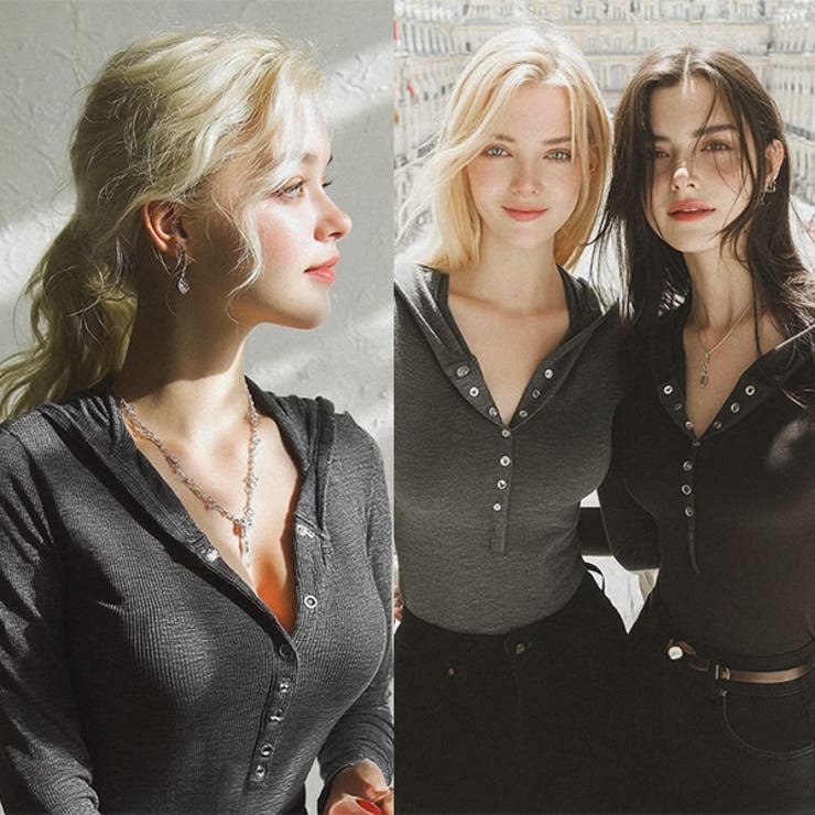 ロンT レディース トップス | KawaiCat | 詳細画像3 