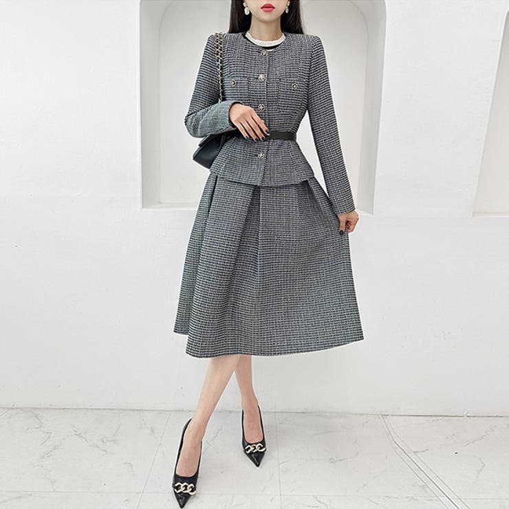 セットアップ レディース ツイード | KawaiCat | 詳細画像3 