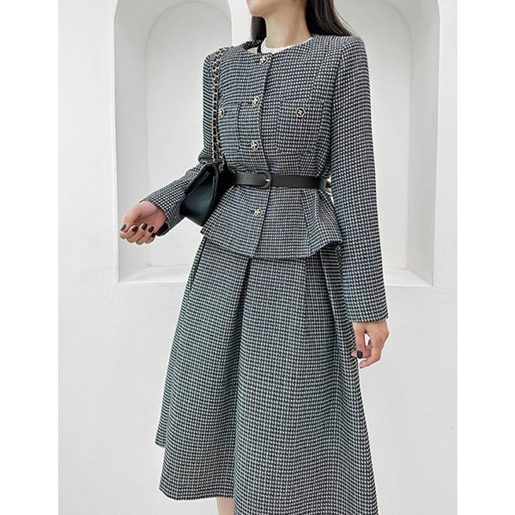 セットアップ レディース ツイード | KawaiCat | 詳細画像6 