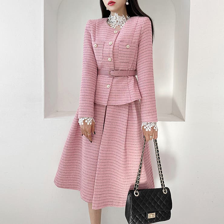 セットアップ レディース ツイード | KawaiCat | 詳細画像13 