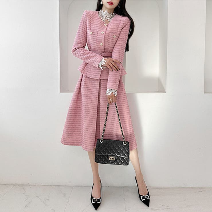 セットアップ レディース ツイード | KawaiCat | 詳細画像14 