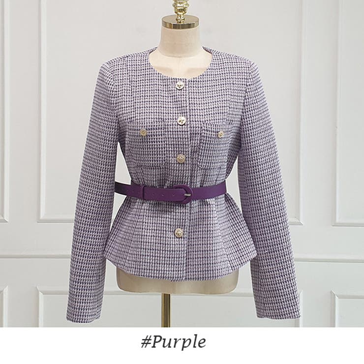 セットアップ レディース ツイード | KawaiCat | 詳細画像22 