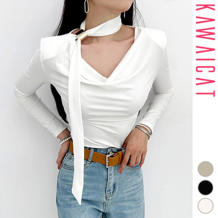 トップス レディース タイト | KawaiCat | 詳細画像1 