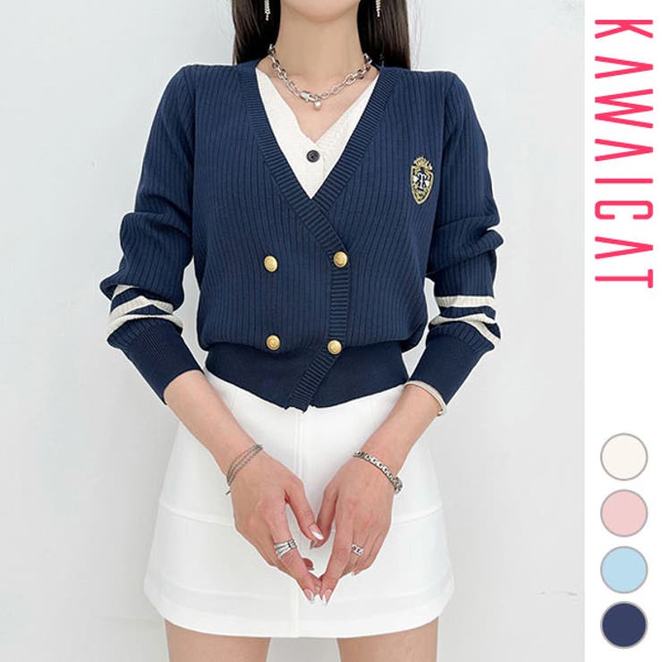 カーディガン レディース ニット | KawaiCat | 詳細画像1 