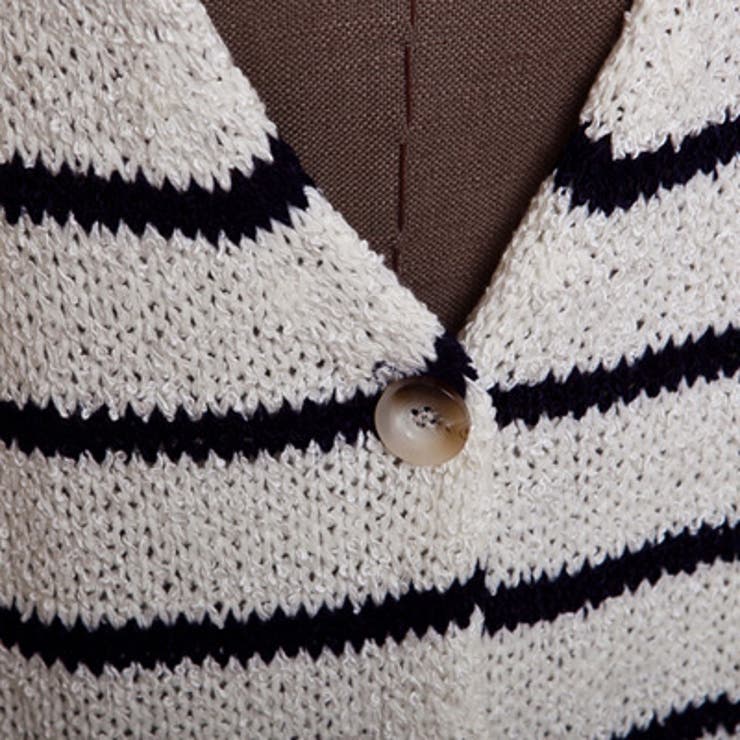 【jk8336】 ルーズなシルエットを演出してくれるカラーボーダーデザインＶネッ… | KawaiCat | 詳細画像6 