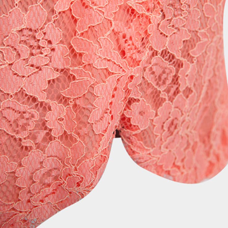 【jk8485】フェミニンながらも高級感を与えてくれる総レースデザイン 肩シャー… | KawaiCat | 詳細画像6 