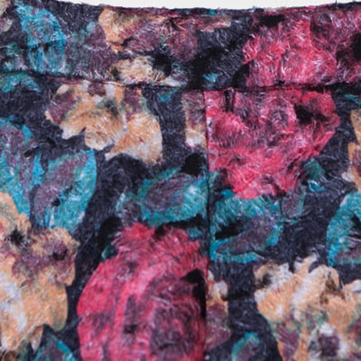 【pt9813】 秋冬のコーディネートにピッタリ♪すくみカラーのロマンチック花柄… | KawaiCat | 詳細画像8 