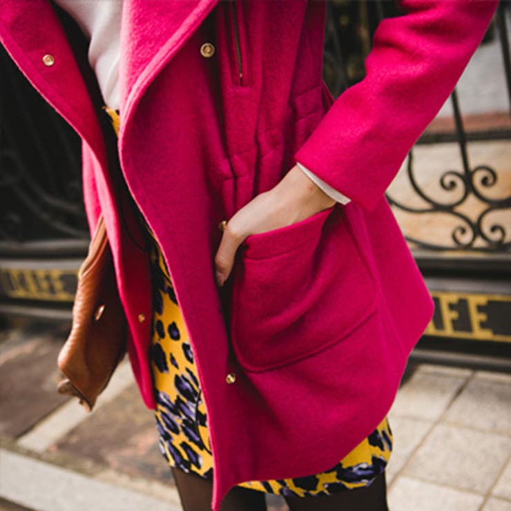 【jk9962】秋冬NEW♪シンプルながらもスタイリッシュにきまるノーカラーウー… | KawaiCat | 詳細画像3 