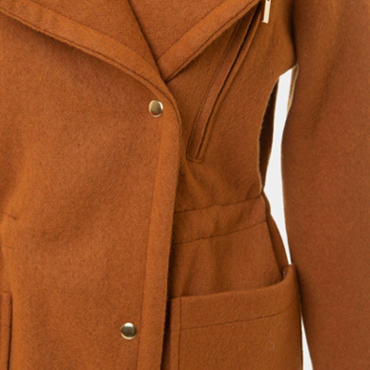 【jk9962】秋冬NEW♪シンプルながらもスタイリッシュにきまるノーカラーウー… | KawaiCat | 詳細画像9 