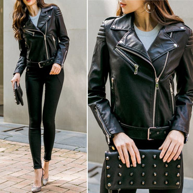 ライダースジャケット レディース レザー 品番 Kw Kawaicat カワイキャット のレディース ファッション通販 Shoplist ショップリスト