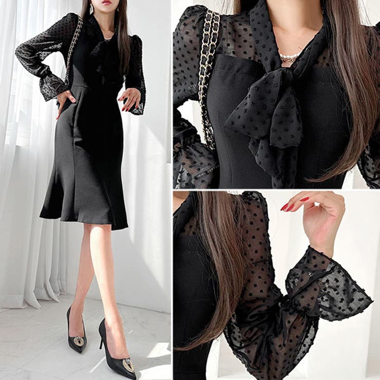 ワンピー レディース 長袖 | KawaiCat | 詳細画像2 