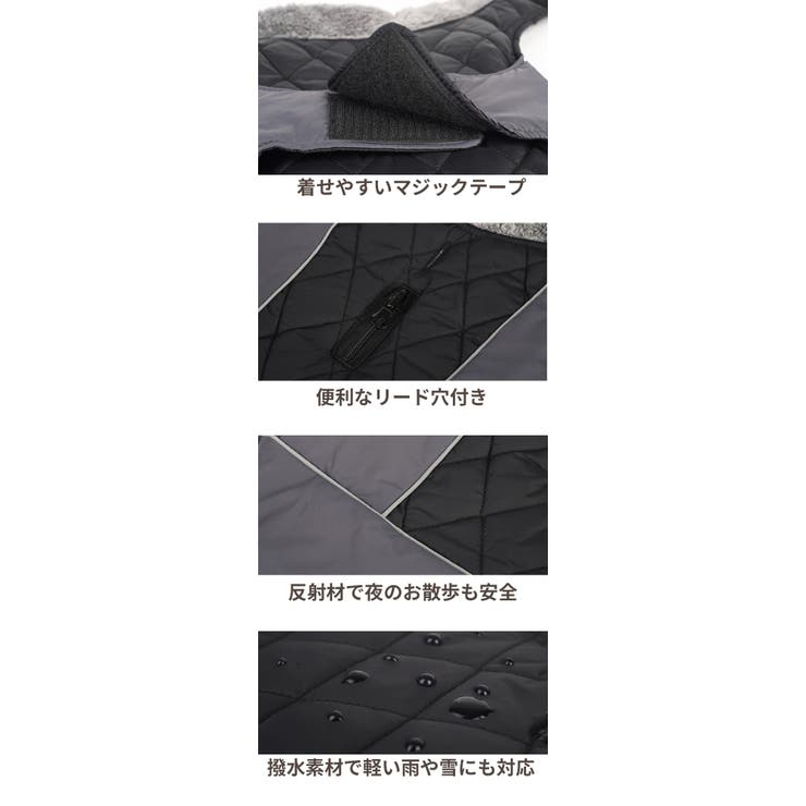 着せやすい大型犬用コート 犬服 大型犬 | K-city | 詳細画像6 