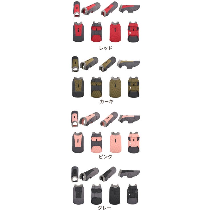 着せやすい大型犬用コート 犬服 大型犬 | K-city | 詳細画像7 