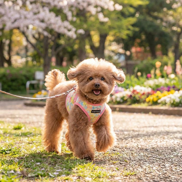 ふんわり春色ベストハーネス 犬 ハーネス | K-city | 詳細画像2 