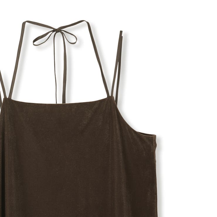 シアーベロアダブルストラップキャミドレス≪手洗い可能≫ | QUEENS COURT | 詳細画像16 