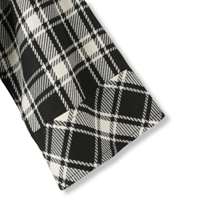 ツィーディチェックノーカラーコート≪手洗い可能≫ | QUEENS COURT | 詳細画像11 