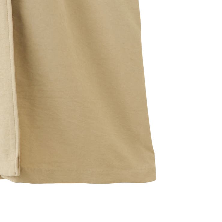 スウェードライクピーチガウントレンチコート | QUEENS COURT | 詳細画像4 