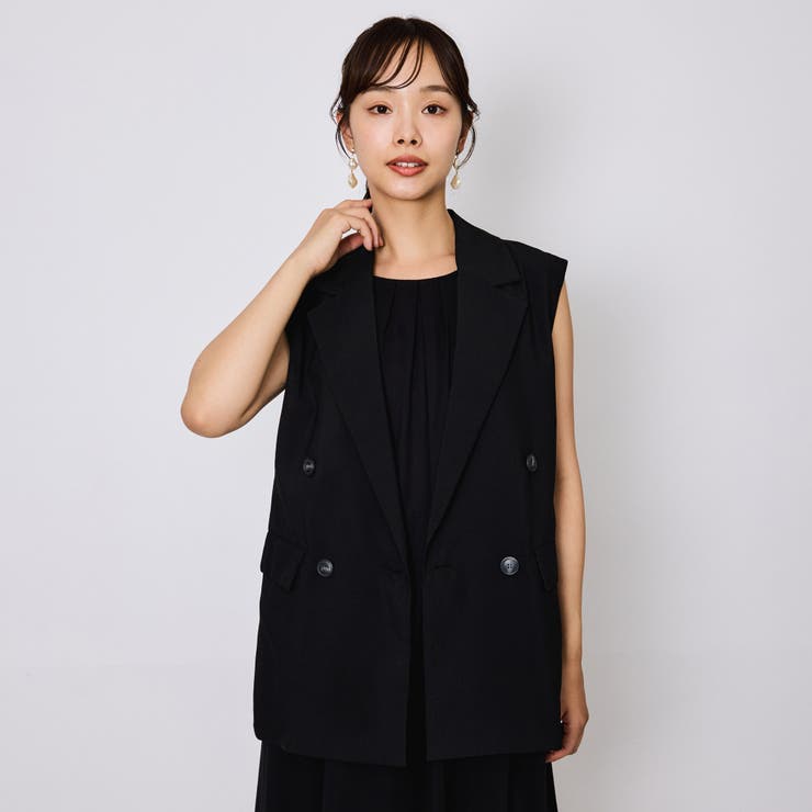 ハイツイストクロスジレベスト≪手洗い可能≫ | QUEENS COURT | 詳細画像12 