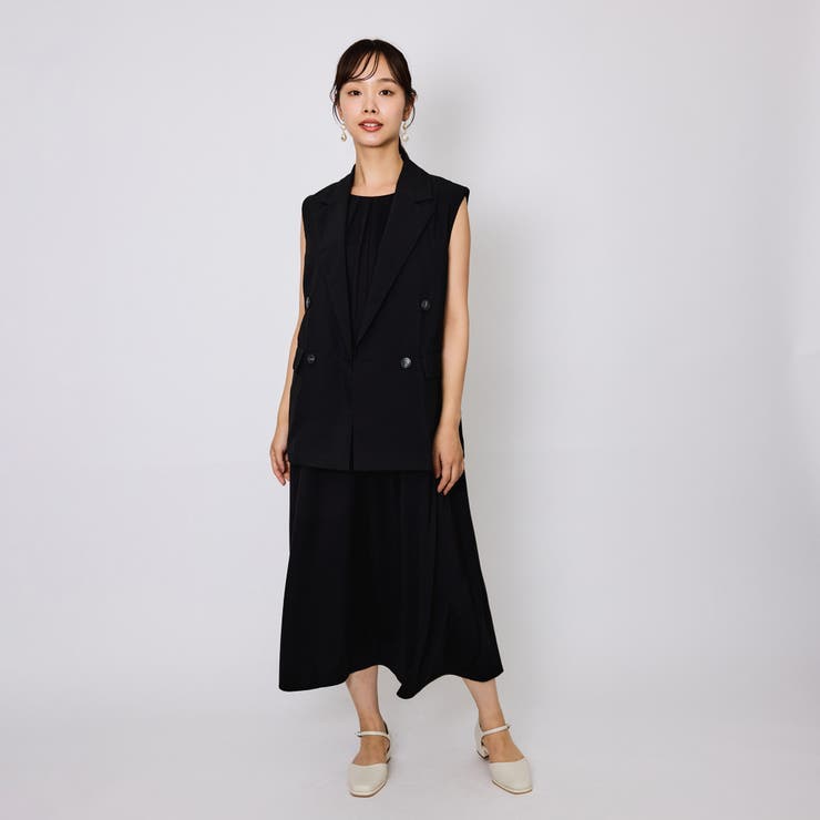 ハイツイストクロスジレベスト≪手洗い可能≫ | QUEENS COURT | 詳細画像13 