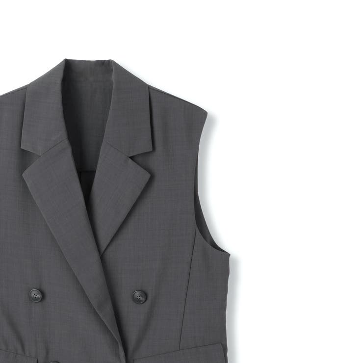 ハイツイストクロスジレベスト≪手洗い可能≫ | QUEENS COURT | 詳細画像21 