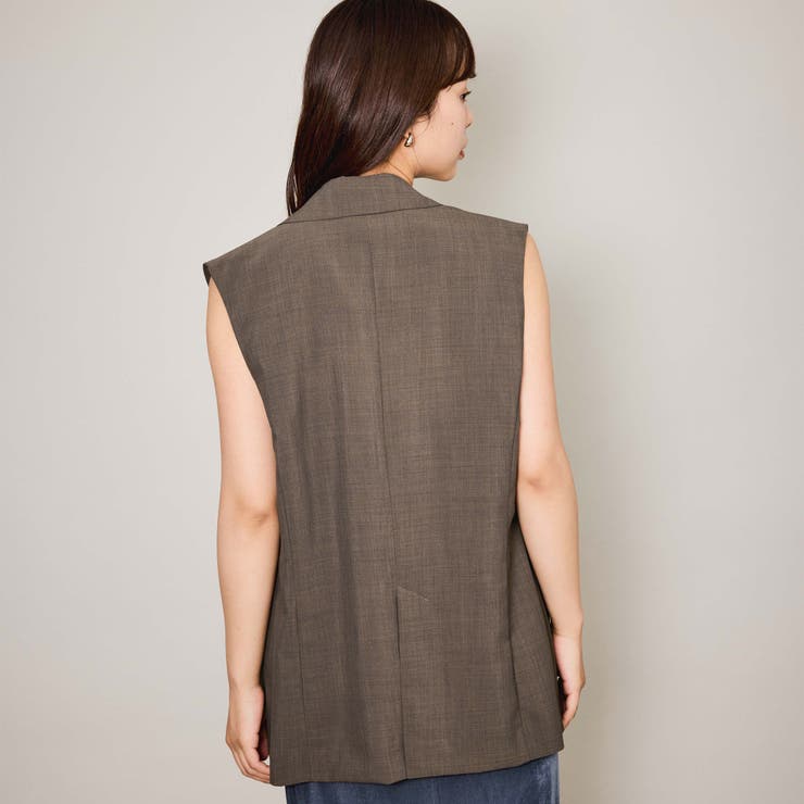 ハイツイストクロスジレベスト≪手洗い可能≫ | QUEENS COURT | 詳細画像6 