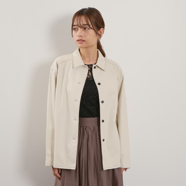 シープナッパチョウステンカラージャケット | QUEENS COURT | 詳細画像7 