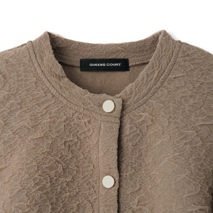 フクレチュールJQDカーディッシュジャケット≪手洗い可能≫ | QUEENS COURT | 詳細画像11 