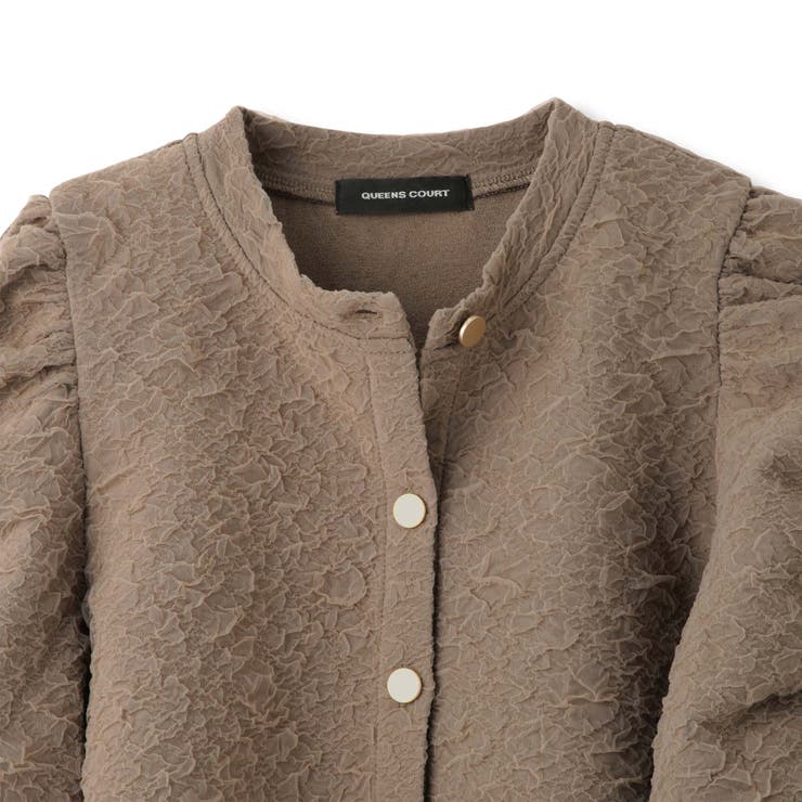 フクレチュールJQDカーディッシュジャケット≪手洗い可能≫ | QUEENS COURT | 詳細画像12 