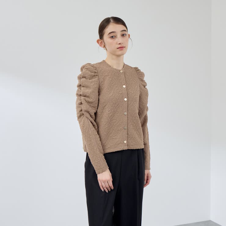 フクレチュールJQDカーディッシュジャケット≪手洗い可能≫ | QUEENS COURT | 詳細画像4 