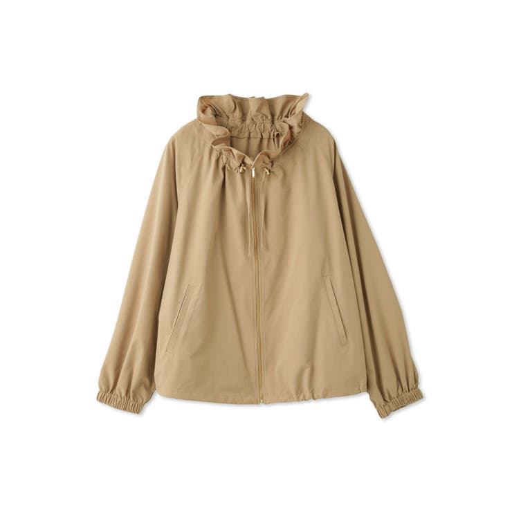 2WAYサーブルクロスフリルネックブルゾン | QUEENS COURT | 詳細画像11 