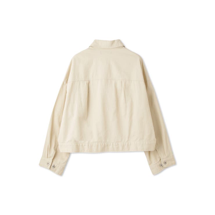 カラーデニムボクシーフィットブルゾン≪洗濯機で洗える≫ | QUEENS COURT | 詳細画像17 