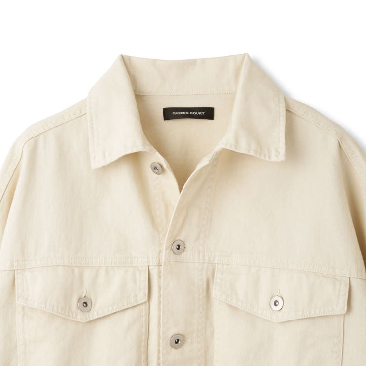 カラーデニムボクシーフィットブルゾン≪洗濯機で洗える≫ | QUEENS COURT | 詳細画像19 