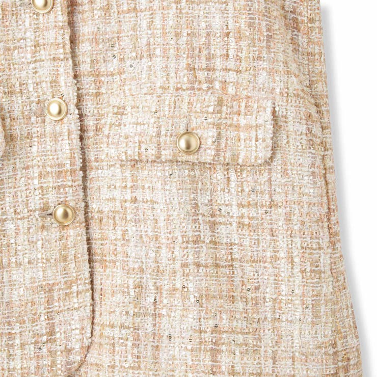 チュールレイヤーセットツィードジャケット | QUEENS COURT | 詳細画像33 