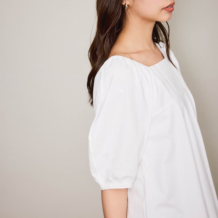 クリアテンジクパフペプラムプルオーバー≪洗濯機で洗える≫ | QUEENS COURT | 詳細画像5 