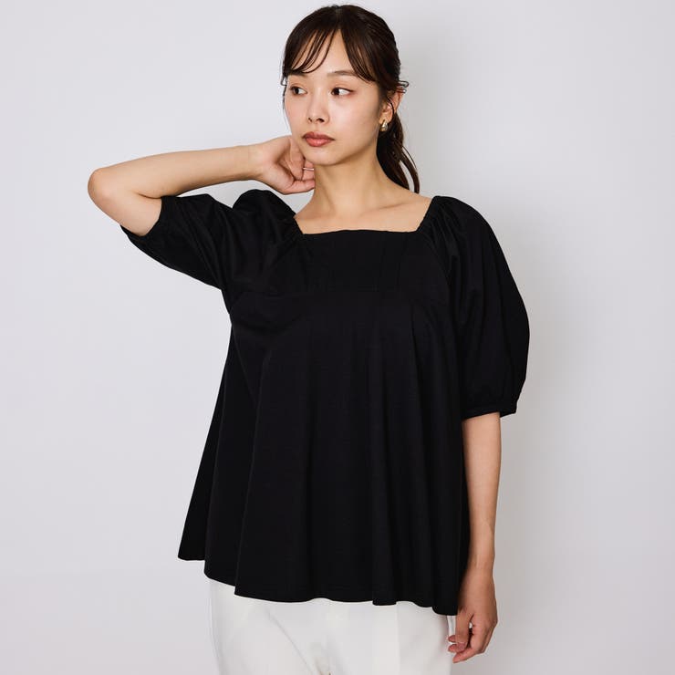 クリアテンジクパフペプラムプルオーバー≪洗濯機で洗える≫ | QUEENS COURT | 詳細画像7 