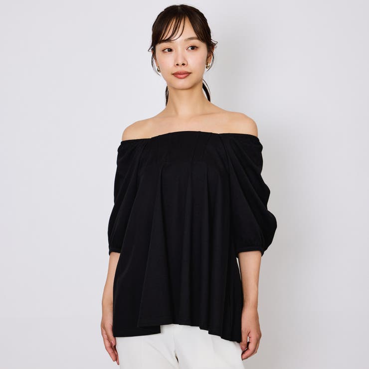 クリアテンジクパフペプラムプルオーバー≪洗濯機で洗える≫ | QUEENS COURT | 詳細画像8 