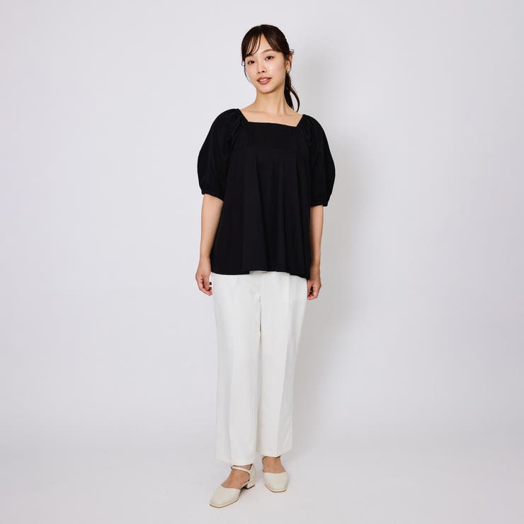 クリアテンジクパフペプラムプルオーバー≪洗濯機で洗える≫ | QUEENS COURT | 詳細画像9 