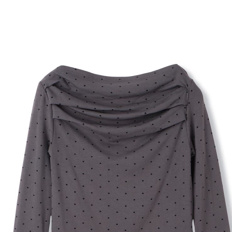 モノトーンドットオフショルカットソー≪手洗い可能≫ | QUEENS COURT | 詳細画像17 