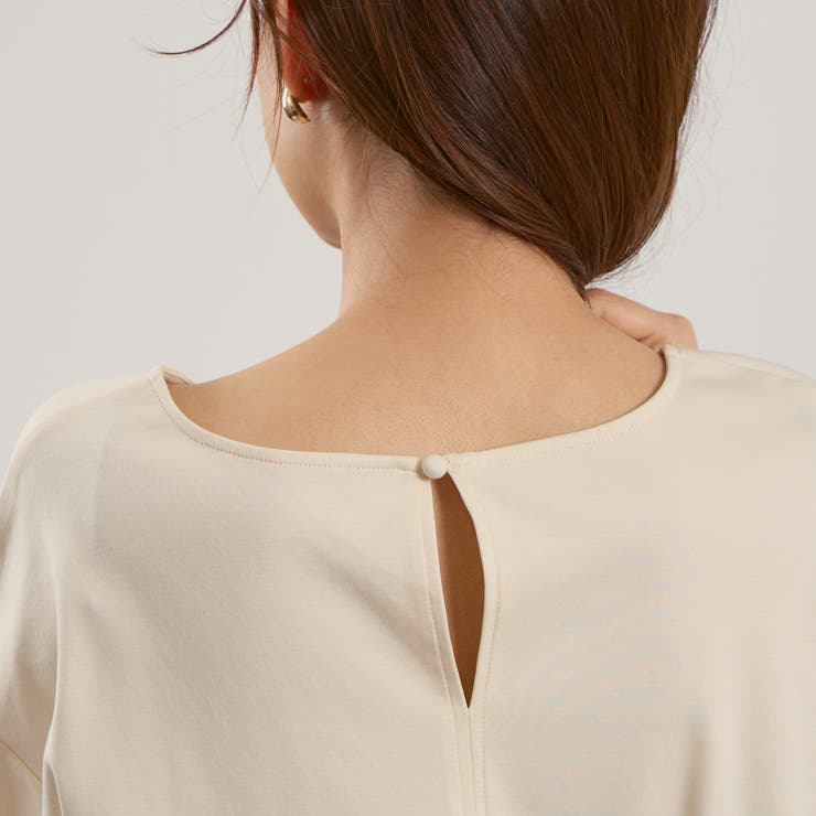 シルキースムースランタンスリーブカットソー≪手洗い可能≫ | QUEENS COURT | 詳細画像10 