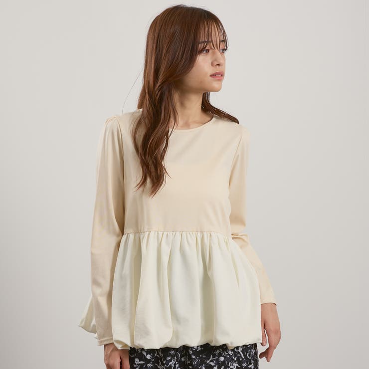 シルキースムースバルーンヘムカットソー≪手洗い可能≫ | QUEENS COURT | 詳細画像9 