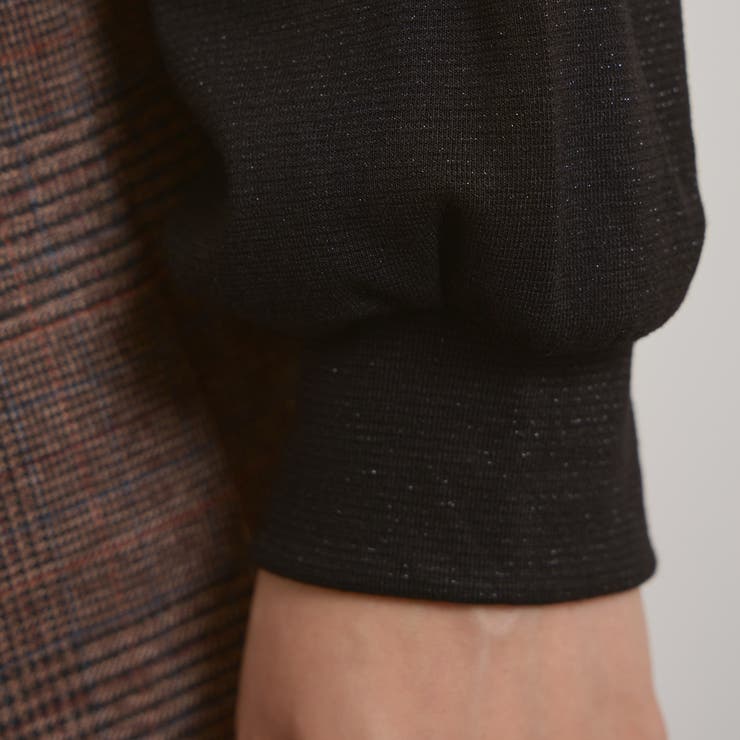 レースカラーラメMIXカットソー≪手洗い可能≫ | QUEENS COURT | 詳細画像7 