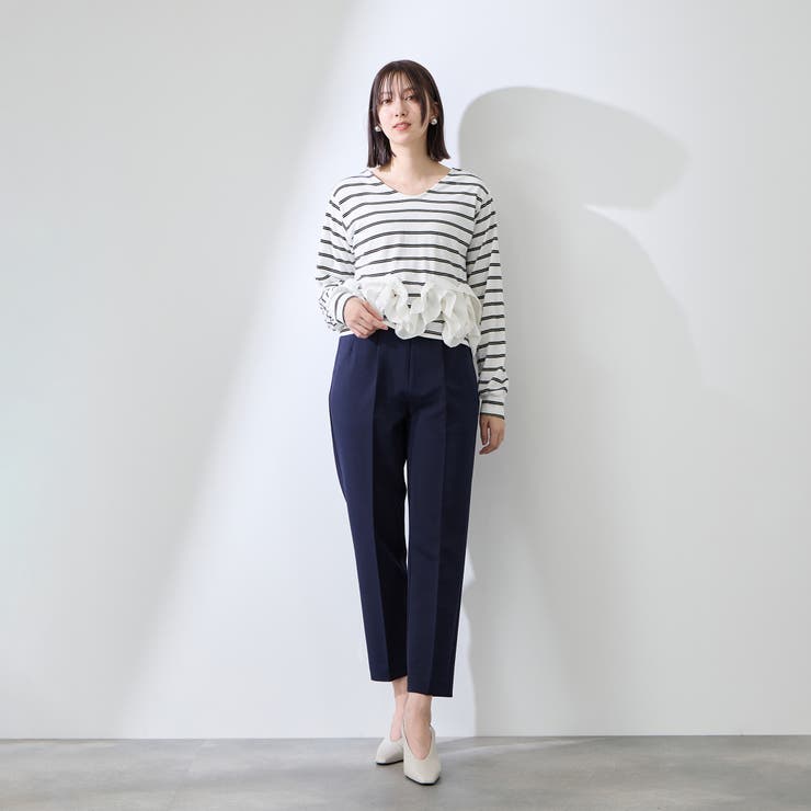 ラッフルヘムクロプトプルオーバー | QUEENS COURT | 詳細画像10 