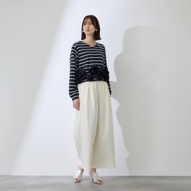 ラッフルヘムクロプトプルオーバー | QUEENS COURT | 詳細画像13 