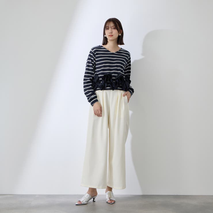 ラッフルヘムクロプトプルオーバー | QUEENS COURT | 詳細画像14 