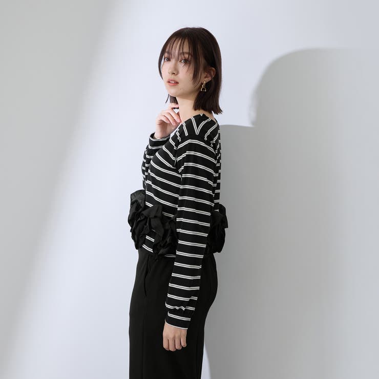 ラッフルヘムクロプトプルオーバー | QUEENS COURT | 詳細画像6 