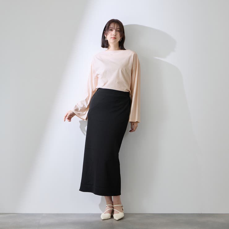 ハイゲージ天竺ボートネックプルオーバー | QUEENS COURT | 詳細画像13 