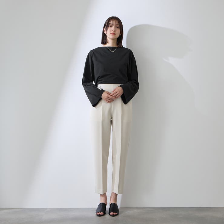 ハイゲージ天竺ボートネックプルオーバー | QUEENS COURT | 詳細画像15 