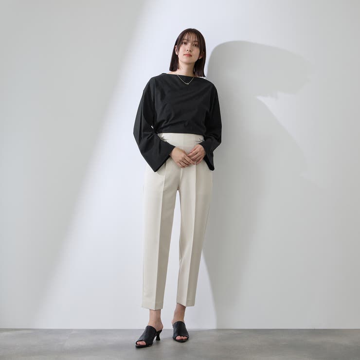 ハイゲージ天竺ボートネックプルオーバー | QUEENS COURT | 詳細画像16 